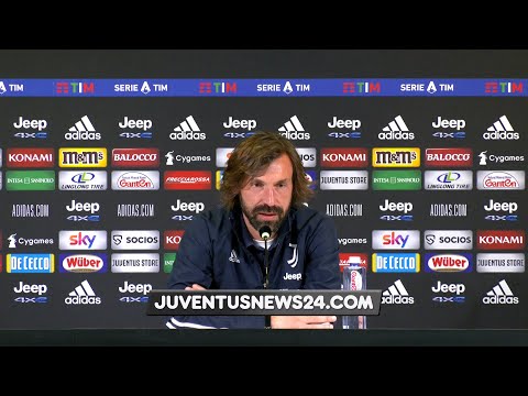 Conferenza stampa Pirlo pre Juventus-Genoa