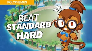 How to Beat Standard Mode (Hard) on Polyphemus - #BTD6 Strategy