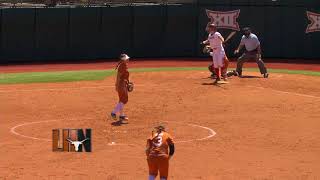 Texas Softball vs Texas Tech Game 2 LHN Highlights [April 14, 2018] screenshot 4