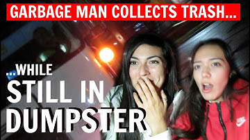 ULTA MAKEUP DUMPSTER DIVING (GONE WRONG) ...CAUGHT BY GARBAGE MAN !!!!