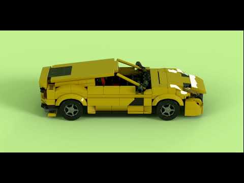 Lego Speed Champions Ferrari 500 tdf | MOC Review