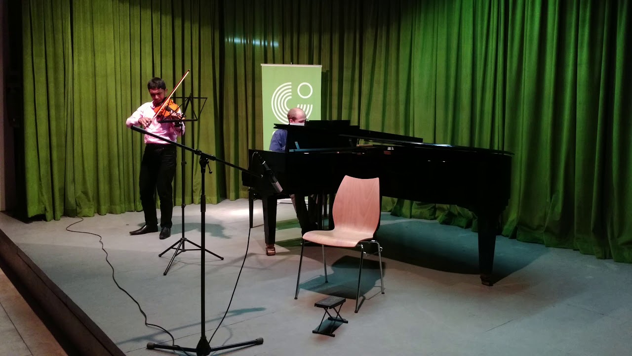 Concertino in Mozart Style for Violin and Piano | Hans Millies | Flaming Acoustics Live Concert