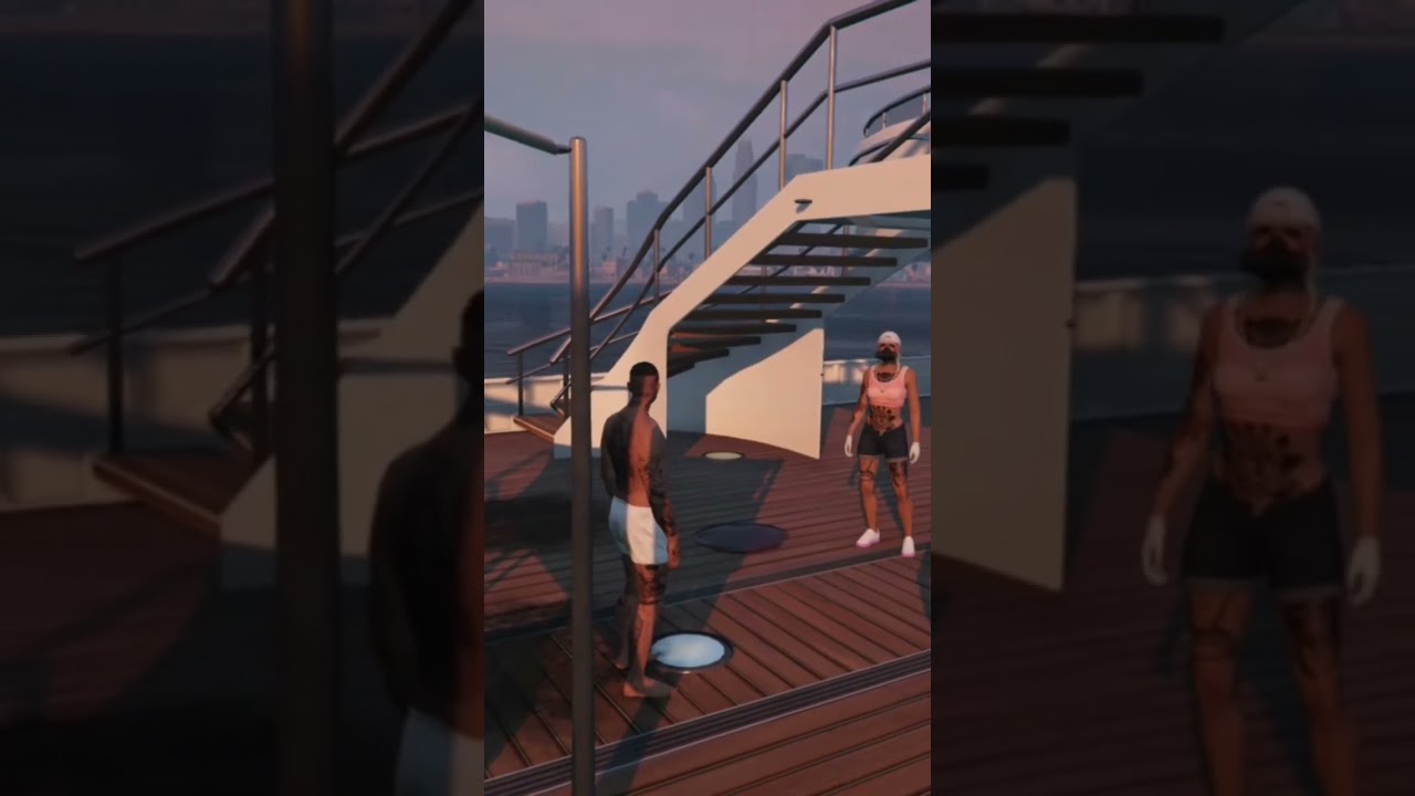 Gta 5 hot tub on my super yacht 