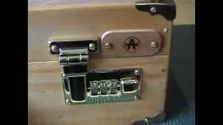 Wooden Briefcase for Computer