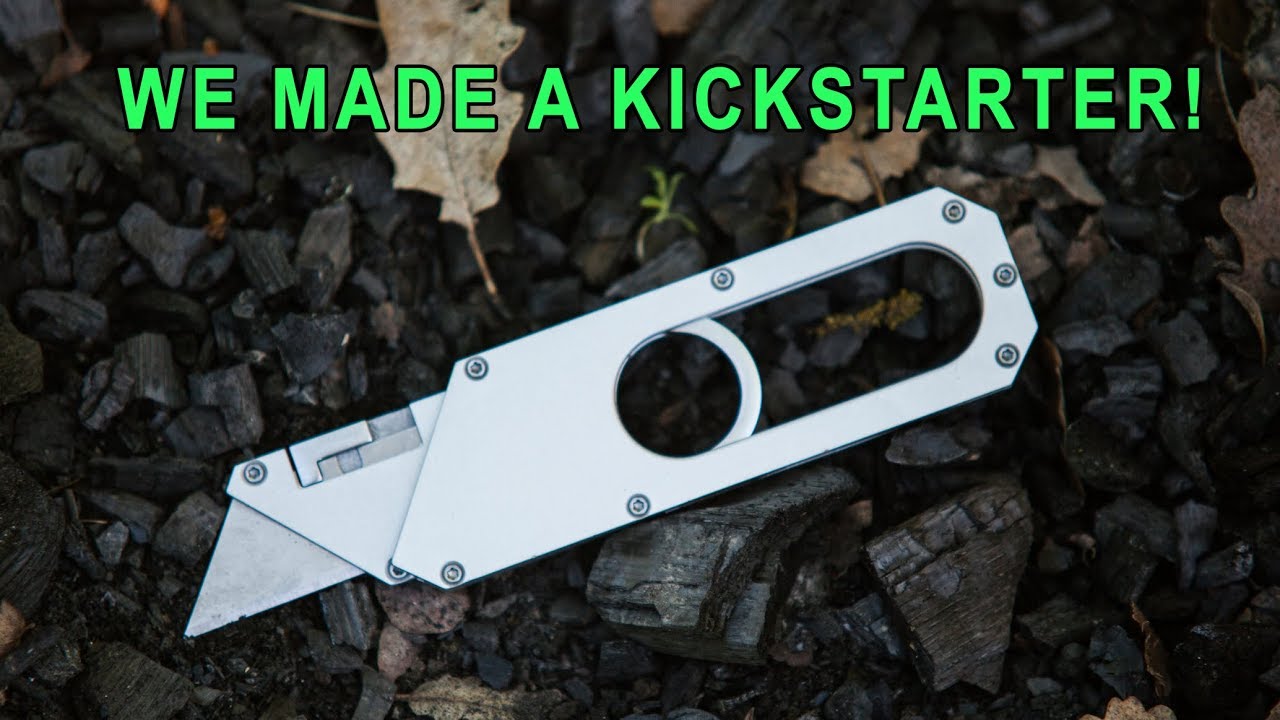 Kickstarter! We are already over 2000 funded! A knife made for