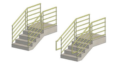 Revit Me Stair Top Rail Extension Kaise Banaye | Full Railing Tutorial in Hindi