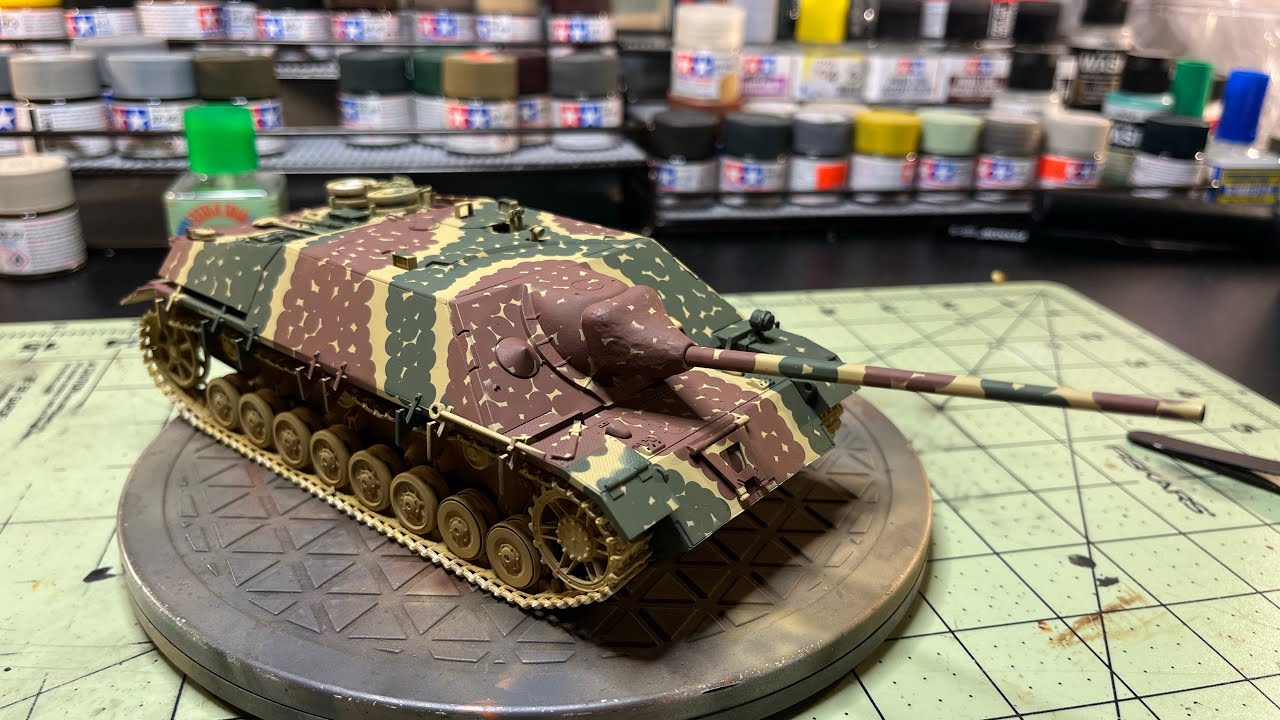 Jagdpanzer IV L/70 -The paint - YouTube