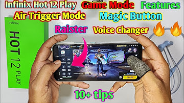Infinix Hot 12 Play Game Mode Features | Infinix Smartphone Game Mode | Voice Changer Like Raistar..