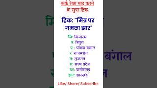 कर्क रेखा याद करने की सुपर ट्रिक | Tropic of Cancer Trick | Geography Trick for UP Police, Lekhpal