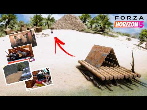 You CANNOT come here in Forza Horizon 5.
