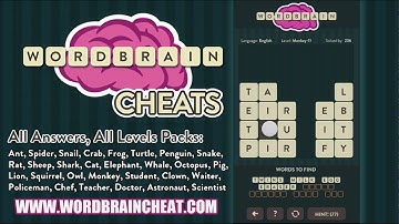 WordBrain Monkey 11 Cheats | WordBrain Cheats | Monkey 11 Answer