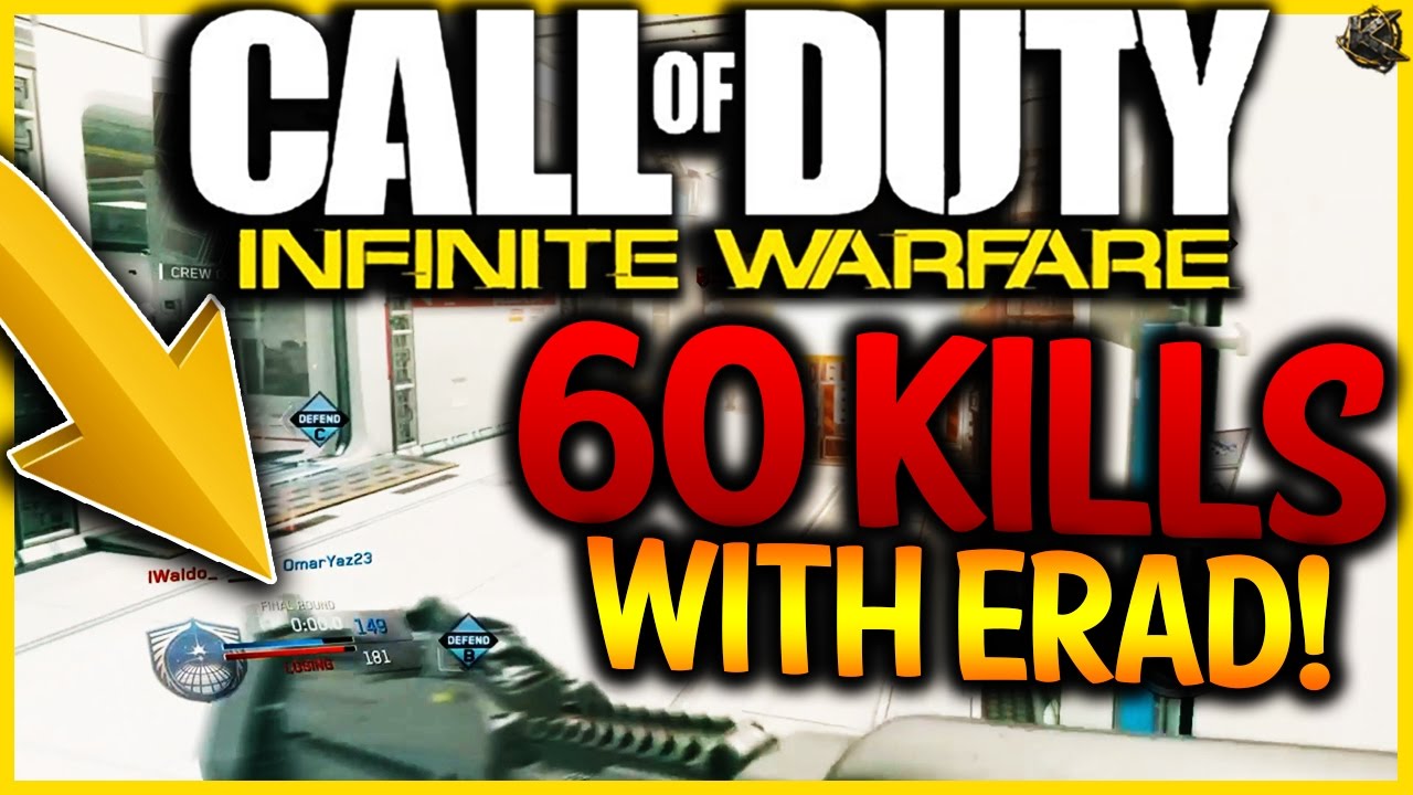 INFINITE WARFARE - INSANE 60 KILLS w/ "ERAD" ON FRONTIER - How to Play Frontier BETTER! (COD IW)