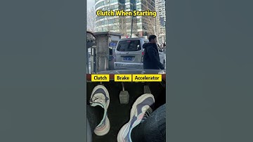 The correct way to start a car!#driving #skills #tips #knowledge #fpy