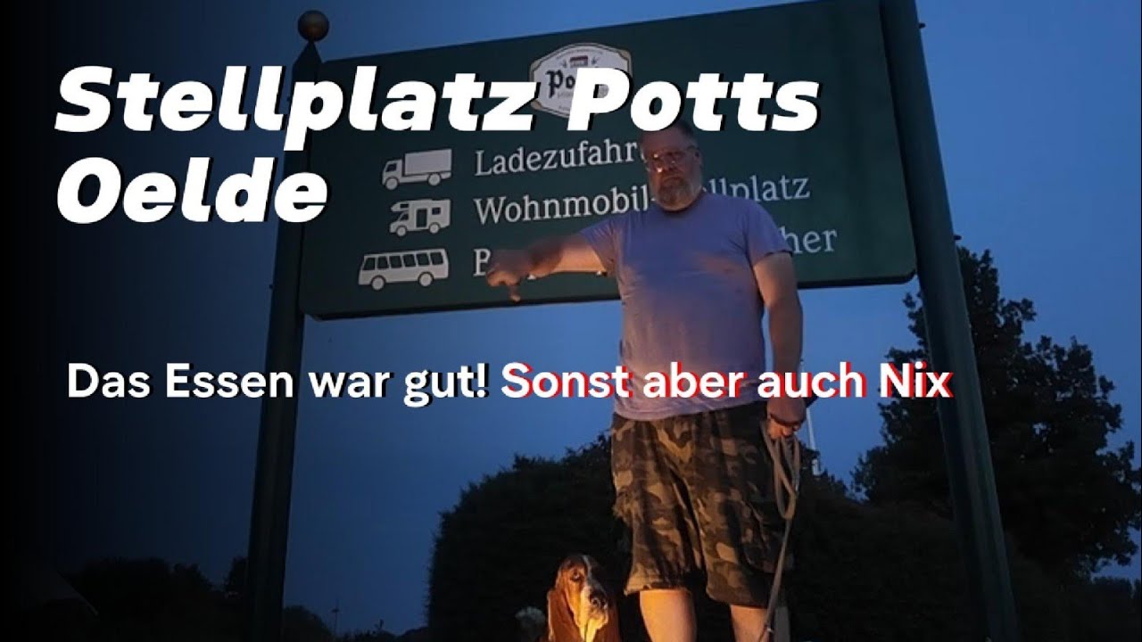 Naja das war Nix! Womo Stellplatz Potts Brauerei Oelde Der Test