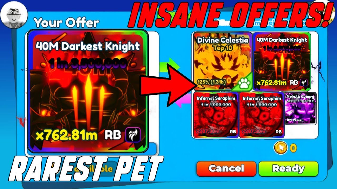 What Do People Offer For The RAREST Pet In Tap Simulator (INSANE 1/1)