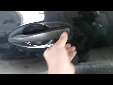 How to Remove a Nissan Rogue Outer Door Handle - YouTube