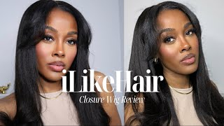 This Looks EXACTLY Like My Hair!! | Kinky Straight Half Wig ft. iLikeHair