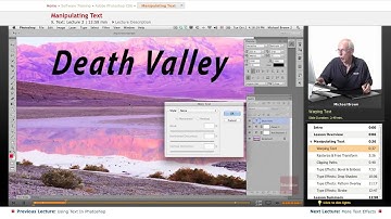 "Manipulating Text" | Adobe Photoshop CS6 with Educator.com