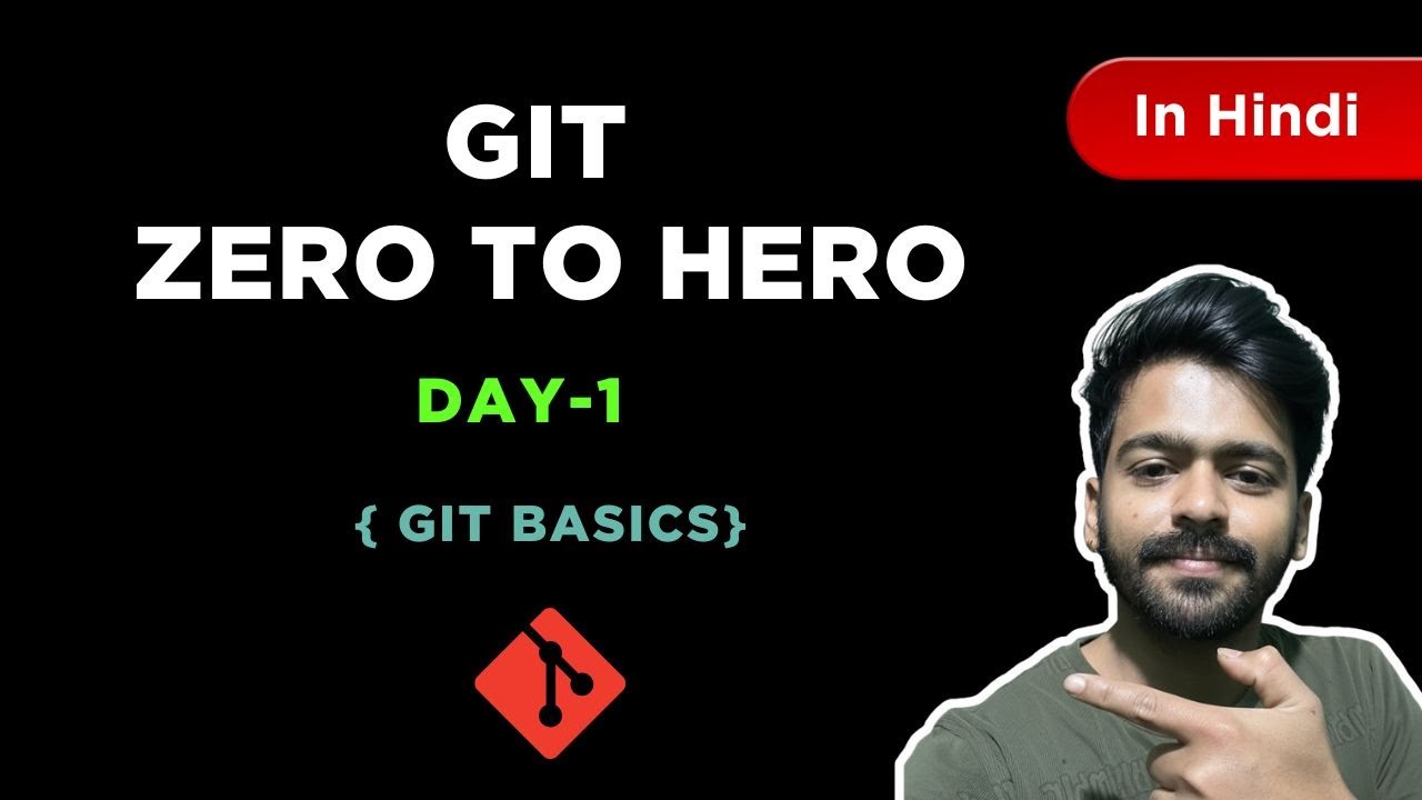 Git Zero to Hero – Day 1 | Git Basics for Beginners (Easy Explanation ...