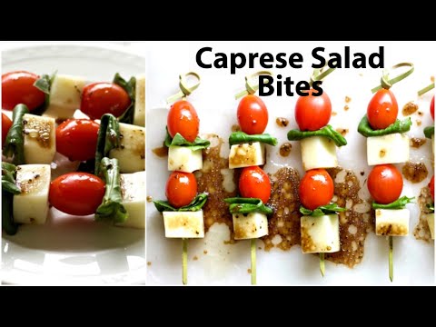 Caprese Salad Bites | Easy Appetizer