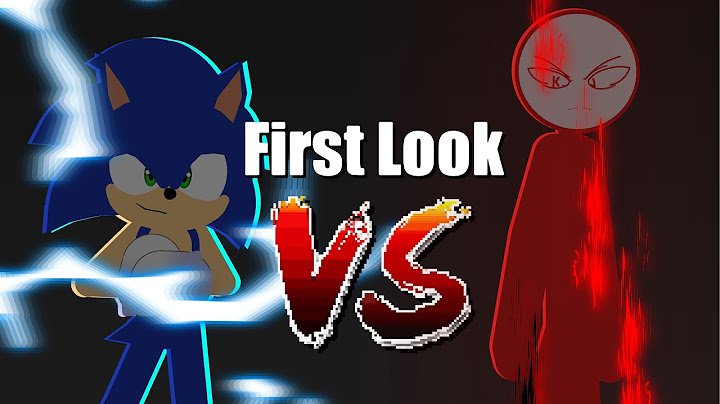 Sonic Vs KJ First Look