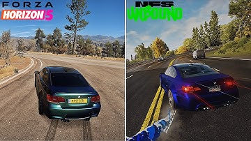 Nfs Unbound vs Forza Horizon 5 Drift Comparison