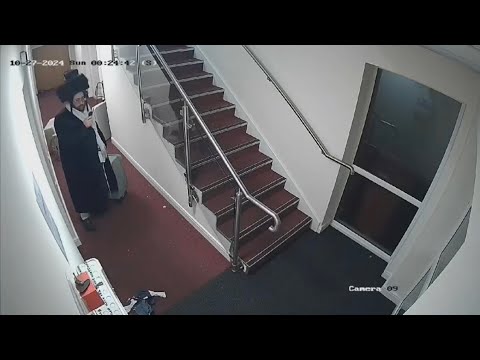 Caught On Camera Man Tries To Steal From A Hasidic Yingerman In Manchester England