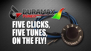 FIVE POSITION ON THE FLY TUNING SWITCH by Duramaxtuner.COM