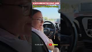 Gerçek Direksiyon Sınavı Sonu-Akile Ikinci Hakkında Başaranlardan