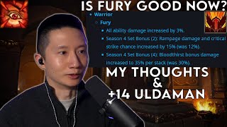 Is Fury Good Now? - Uldaman +14 | Fury Warrior | Dragonflight Season 4