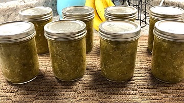 The BEST Green Tomato SALSA!! - Salsa Verde Style!