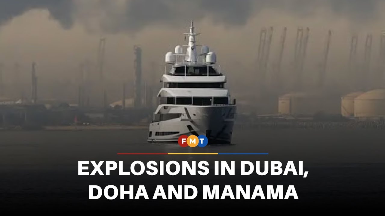 More explosions heard in Dubai, Doha and Manama