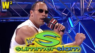 The Rock Returns! WWE Summerslam 2001 Review