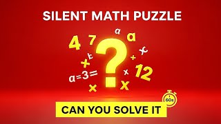 Silent Math Puzzles Livestream for Adults! #silentlivestream #mathpuzzles