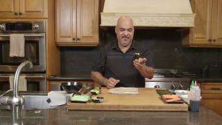 How to: Make DELICIOUS California Hand Roll - Carlito&#39;s Cooking Adventures