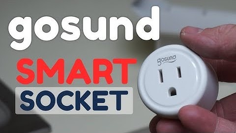 Gosund Smart Socket / Plug Review - Works with Alexa and Google Home