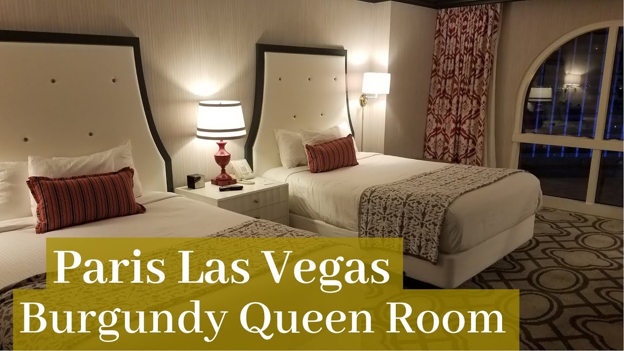 Paris Las Vegas - Burgundy Queen Room 
