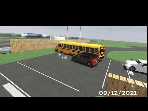 School Bus CRASH Test in Roblox 😱 #003