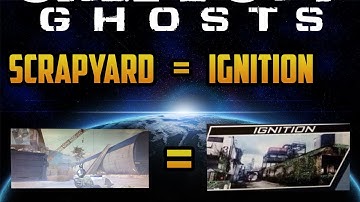 Call of Duty Ghosts: SCRAPYARD = IGNITION - Side by Side Comparison (COD Ghosts 