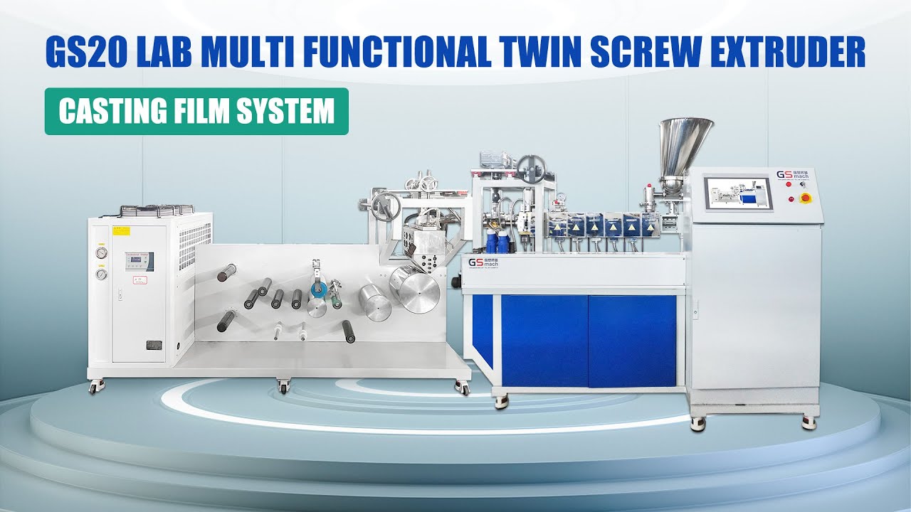 GS20 Lab Multi Functional Twin Screw Extruder—— casting film system 