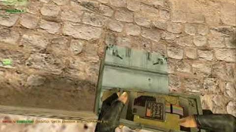 Counterstrike 1.6 de_dust2 + Glock Bug