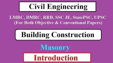 Building Construction | Masonry
