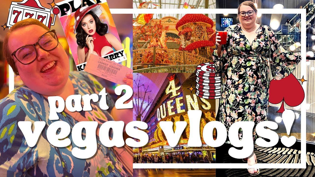 VEGAS VLOGS PART 2 | freemont, mob museum, katy perry, shopping & bellagio gardens | 2023