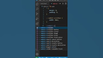 CSS TIPS AND TRICKS I CUSTOMIZED SCROLLBAR I #html #css #coding #tips