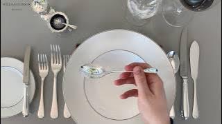 How to use and hold cutlery