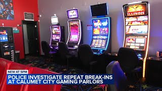 Police investigating repeat break-ins at gaming parlors in south suburbs