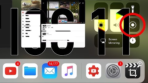 Screen Recording on iOS 11