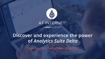 [Webinar] Discover and experience the power of Analytics Suite Delta