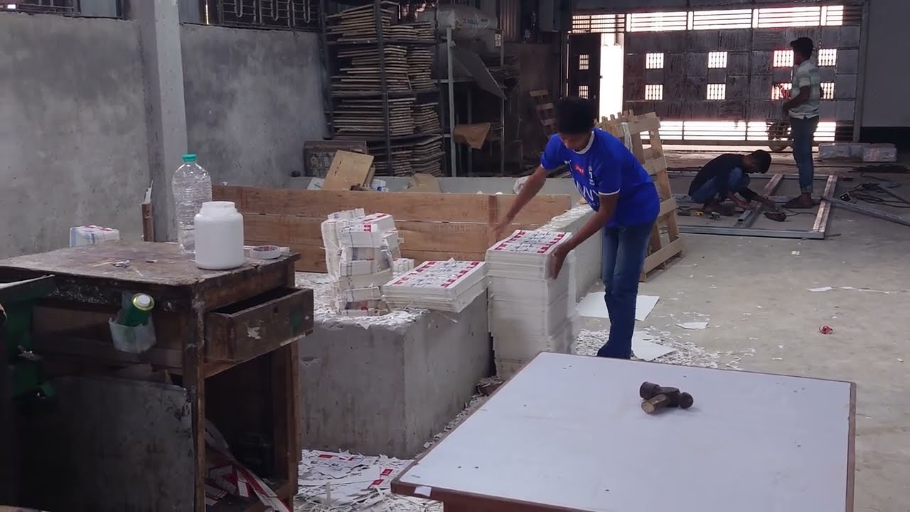 Automated medicin Boxes Making Machine Cartoon Factory