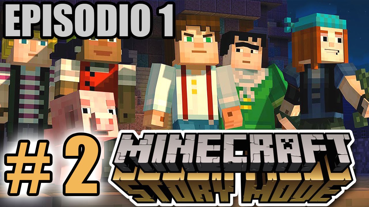 ssjs ventures MINECRAFT STORY MODE ( Ep1 : Parte 2 ) Se está colocando Emocionante ! - En Español por Zetassj